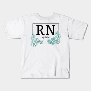 regisered nurse 2020 RN est 2020,nurse graduation gift for nurse Kids T-Shirt